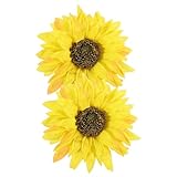 Embrasses de rideaux tournesol – fabriquées avec des matériaux métalliques et du tissu, et confectionnées avec soin, ces embrasses de rideaux tournesol allient durabilité et praticité