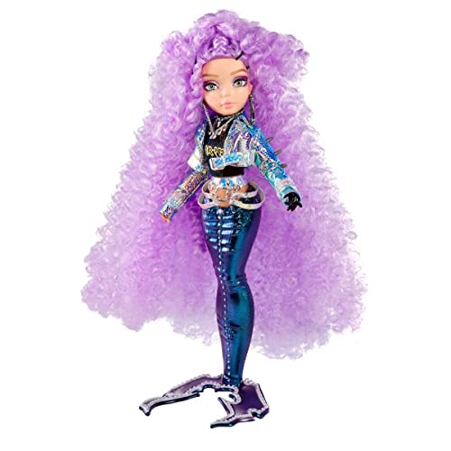 Muñeca Mermaze Mermaidz Riviera con cambio de color y accesorios miniatura 6