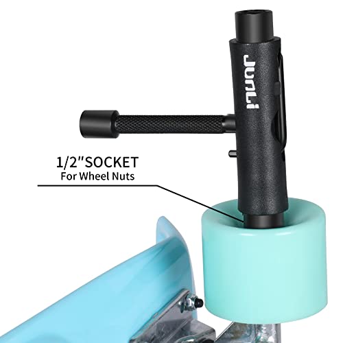 Junli All-In-One Skate Tools Multi-Function Portable Skateboard T Tool Accessory With Allen Key And L-Type Phillips Head Wrench Screwdriver #TOP3