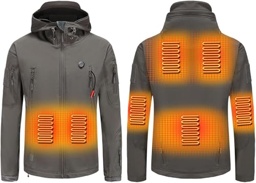 Chaqueta eléctrica calefactable para hombre talla 3X miniatura 1