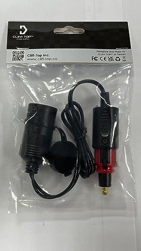 Cliff Top Wymienna ładowarka USB 3,3 A (Hella Din i gniazda papierosów)  przedłużacz kabla