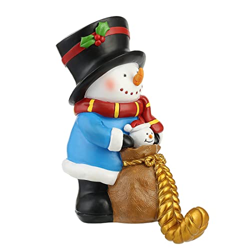 Wbhome Christmas Stocking Holder Set Of 4, Santa, Snowman, Reindeer And Penguin Hanger For Fireplace Mantel Or Shelf, Adjustable Multi-Use Stocking Hooks For Christmas Party Decorations #TOP4