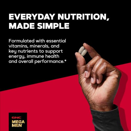 GNC Mega Men Sport Multivitamin, Performance & Muscle Function, 90 Count - Image 4