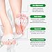 Hyggear Silicone Toe Separator, Toe Spacer for Overlapping Toes, Foot Pain Relief, Bunion, Hammer Toe, Plantar Fasciitis, Comfortable & Breathable for Women & Men