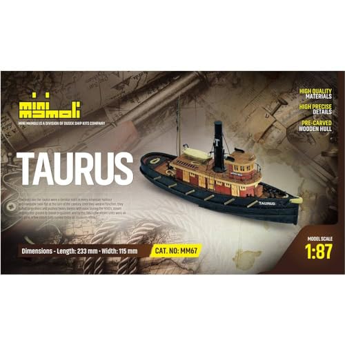 Barca Taurus Mini Mamoli kit de modélisme naval pour décorer votre salon