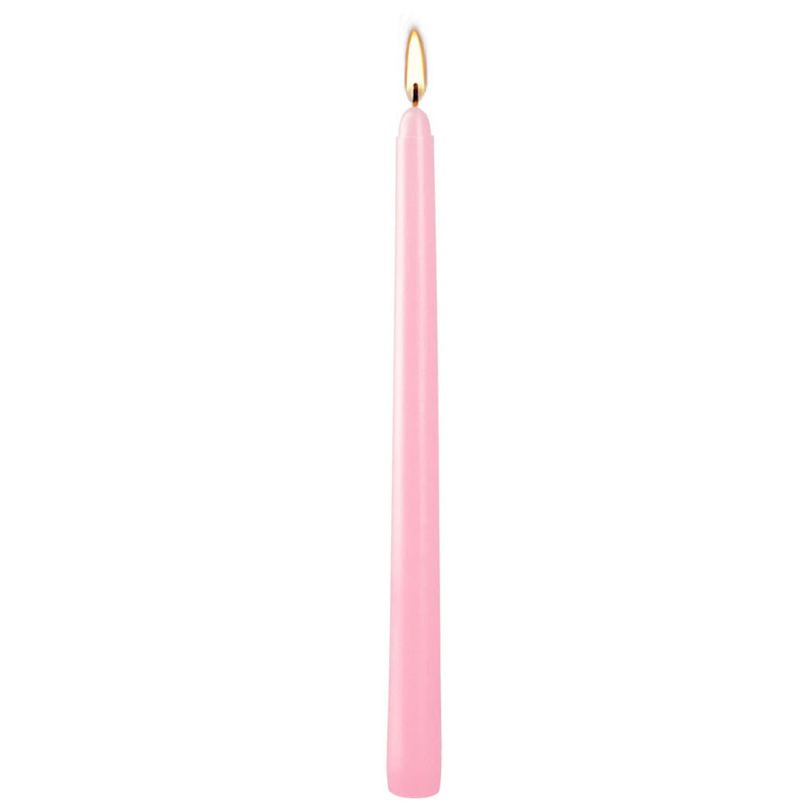 Fabater Set di 14 Candele Natalizie Dell'Avvento, Candele Coniche, 25,4 Cm, Rosa, Natalizie, Candelieri, per Matrimoni, Avvento, Casa, Chiesa, Decorazioni, Feste