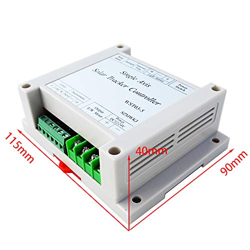 Qwertour Single Axis Solar Tracker Tracking Controller -Electronic Solar Controller +Light Sensor +Ir Remote For Solar Cell Panel System #TOP2