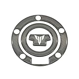 Matériau : autocollant protecteur de réservoir de moto fabriqué en fibre de carbone, durable, résistant aux intempéries et à la décoloration