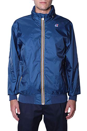 K-Way pour des Hommes Veste légère Le Vrai 3.0 Claude, Bleu, M