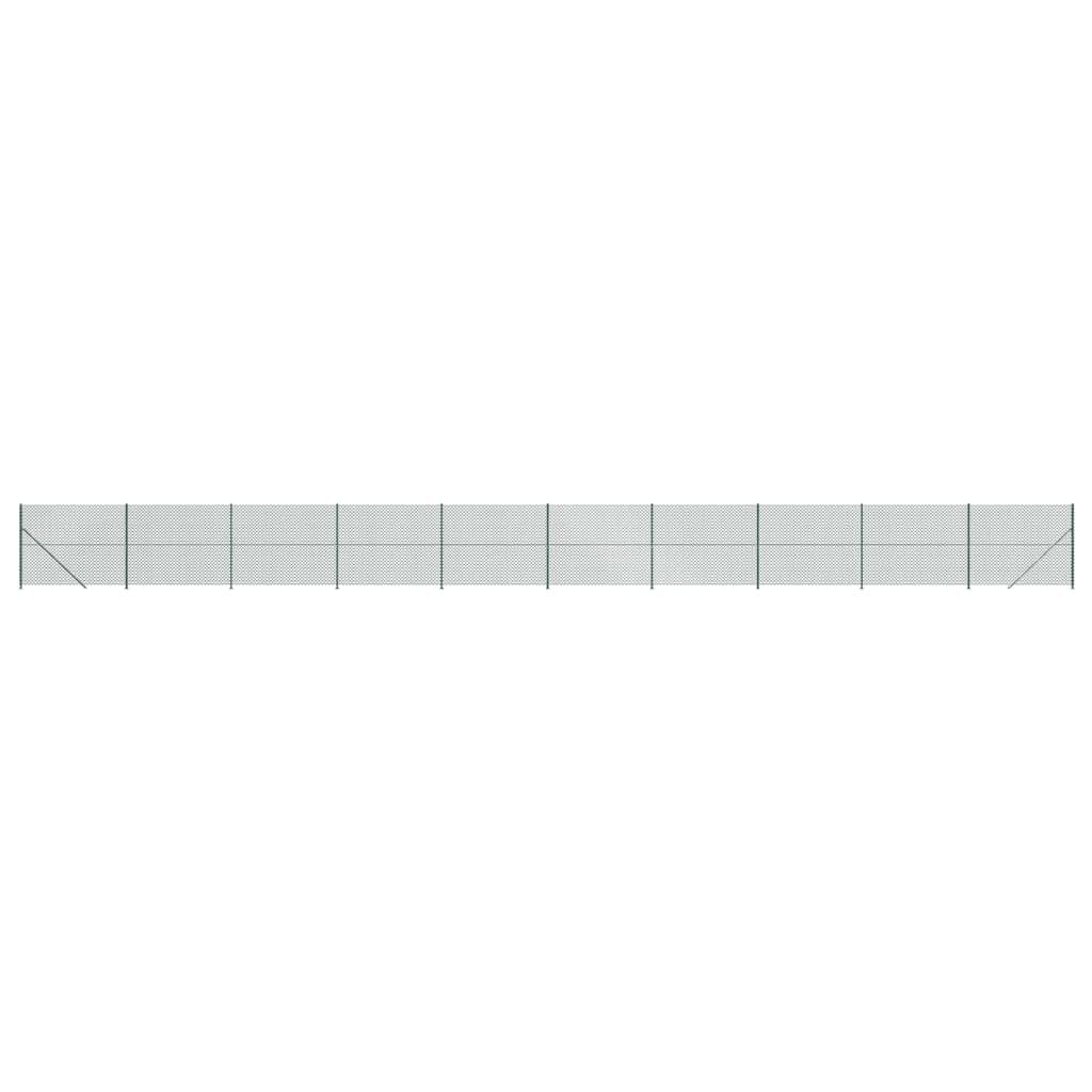 Cerca de Alambre con Brida Verde 1,6x25 m, Malla Metalica, Malla Alambre, Alambre para Conejos, Vallas De Obra, Mallas para Gallinero, Malla Fina De Malla De Alambre 153948