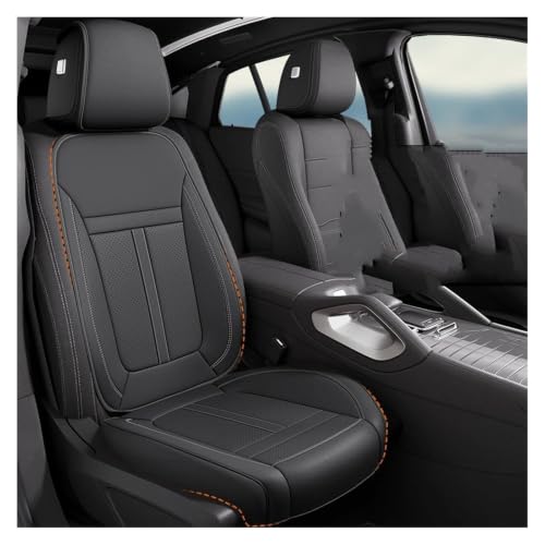Accessoires de voiture en cuir noir pour voyager en famille sans taches