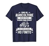 Sono Un Agricoltore Regalo Divertente Agricolo per Contadino Maglietta, Uomo, Navy, M