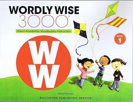 Wordly Wise Series, 2 Books Student Set -Wordly Wise 3000® 4th Edition Student Book K + Student Book 1 (Direct Academic Vocabulary Instruction)      Paperback – January 1, 2017
