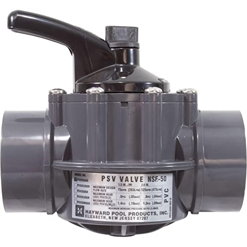 Hayward PSV2SDGR PVC 2-Way Pool Check Diverter Valve by Hayward - Image 5