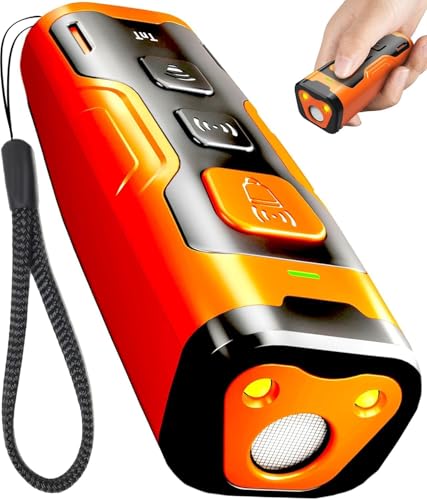 Tots 'n' Tails Anti Bark Ultrasonic Barking Control Device - Dog Silencer or Whistle, Dog Barking Deterrent, Training and Behavior Aids for Small to Large Dogs, Alternative to Bark Collar