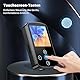 OGVDOE MP3 Player Bluetooth 5.4 Sport 128GB mit 1,54 Zoll TFT Farbbildschirm, Mini Musik Player mit Clip, mit unabhängiger Lautstärketaste, HD-Lautsprecher, FM Radio, Ebook, Recorder, Schwarz