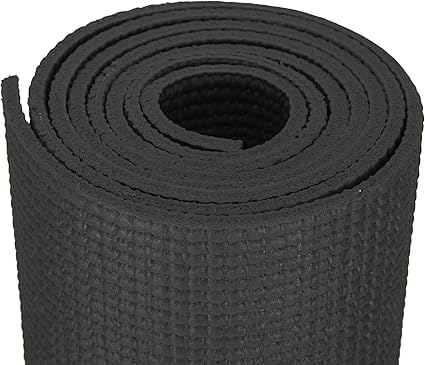 Yoga Mats Gymnastics Training Mat Non-Slip Super Soft Eco Friendly Pilates Mat Yoga Fitness Workout Gym Mats with Free Carry Bag, 173 x 61 x 0.3 cm (Black) — image 1
