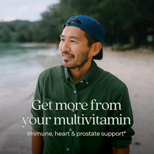 New Chapter Men's Multivitamin 40 Plus for Energy, Heart, Prostate + Immune Support with Fermented Nutrients - Every Man's One Daily 40+, Made with Organic Vegetables & Herbs, Non-GMO - 96 ct - Image 3