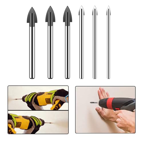 3mm Glass Drill Bits Ceramic Tile Cross-Shaped Drill Bit for Glass Ceramic Marble Tile Concrete 4 3mm Glass Drill Bits Ceramic Tile Cross-Shaped Drill Bit for Glass Ceramic Marble Tile Concrete - Image 4