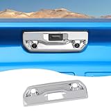 Hoolcar Tailgate Handle Cover Rear Door Handle Trim Compatible with Chevrolet Silverado GMC Sierra 2019-2023, Exterior Accessories, Chrome
