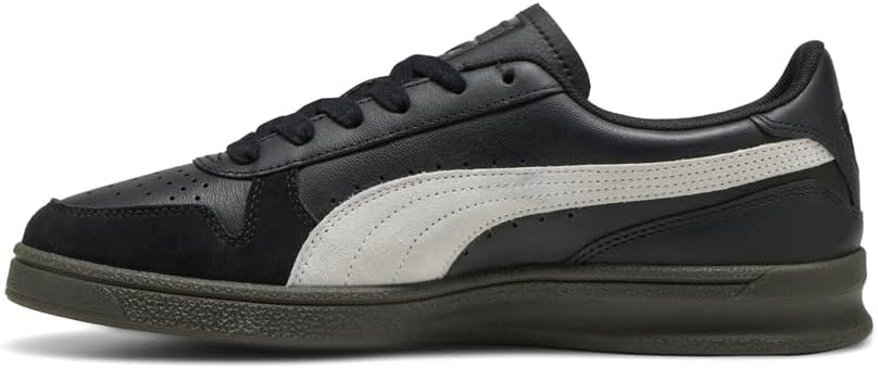 PUMA Mens Indoor Lace Up Sneakers Shoes Casual - White - Image 3