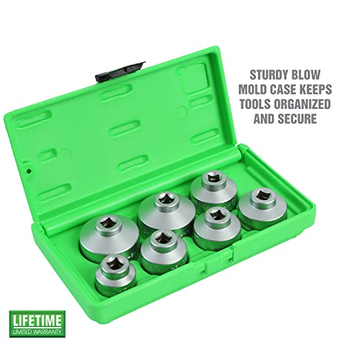 Oemtools 27197 3/8 Inch Drive Oil Filter Removal Socket Set, 7-Piece #TOP1