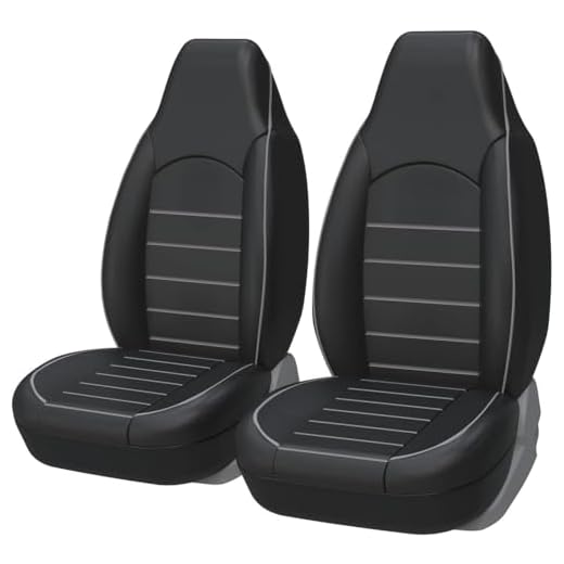 TaoieWkolt für Vw UP, Auto-Sitzbezüge Vordersitze Schwarz Rot | Auto-Schonbezüge Set Vorne für Fahrersitz & Beifahrer | Auto-Sitzbezug Universal,C-Gray line