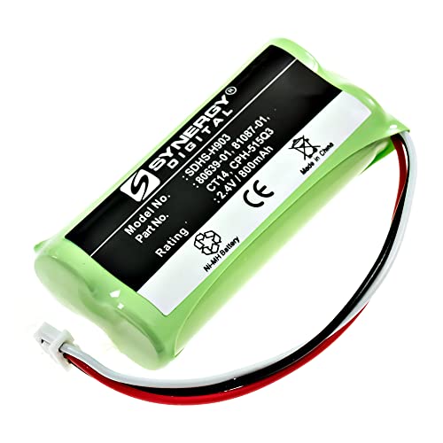Empire Cell Phone Battery, Works with Plantronics CT14 Cell Phone, (NiMh, 2.4V, 750 mAh) Ultra Hi-Capacity Battery