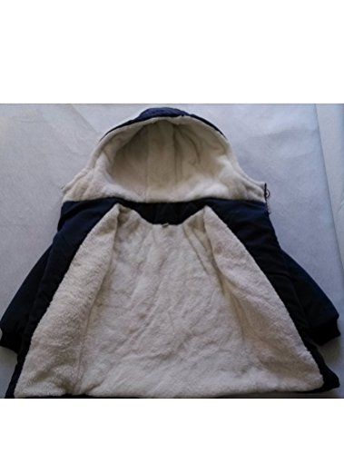 Mallimoda Boy's Thick Cotton-Padded Parka Jacket Hooded Fleece Coat3