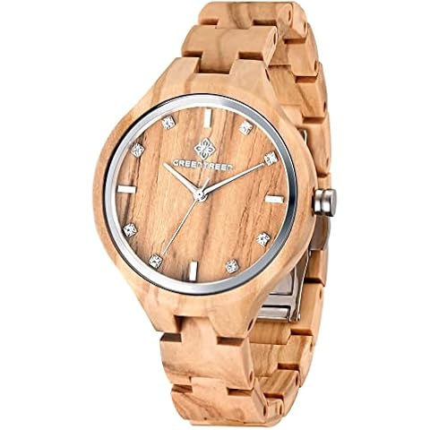 Montre en Bois GREENTREEN pour Femmes Cover