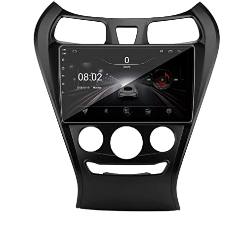 Image of AUTO SNAP 9 Inches 22cm Touch Screen Android 12 Gorilla Glass IPS Display Car Stereo with 2GB RAM /16 GB ROM GPS /Wi-Fi /Navigation /Steering Wheel Controls Mirror Link Compatible for Hyundai Eon