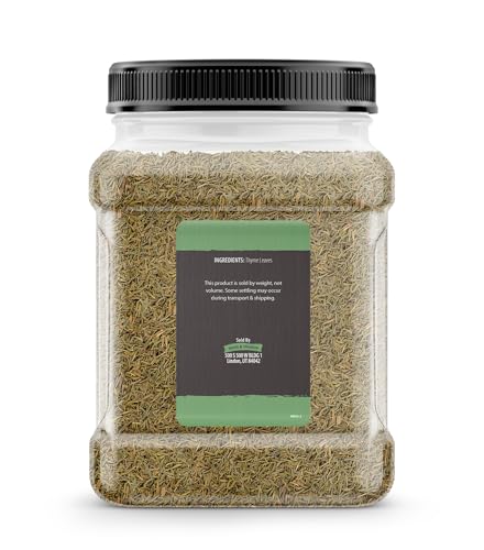 Birch & Meadow 12.8 oz of Thyme Leaves, Soups & Pastas, Traditional Seasoning