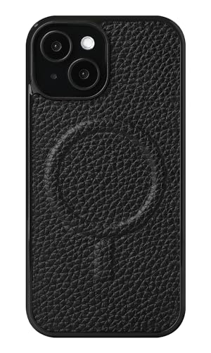 VNU[ {v X}zP[X iPhone 13 mini ݊ MagSafe ΉP[X Obv h~ ɂ (ubN)