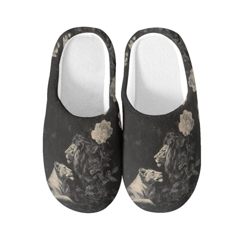 Pantoufles en coton antidérapantes et chaudes pour chambre et spa