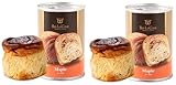 ボローニャマックス 缶deボローニャ メープル 1缶(2個入)×2個セット 非常食 缶パン