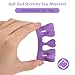500 Pcs (250 Pairs) Toe Separators Pedicure Tool Kit Soft Toe Spacers for Pedicures Spreaders Finger Dividers for Women Men Feet Nail Toenails Art Painting Polish Spa(Multicolors)