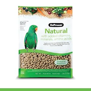 ZuPreem Natural Bird Food, 3 lb.