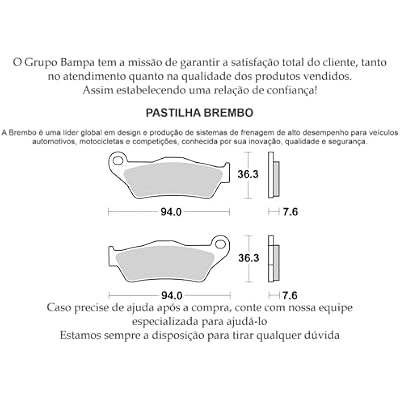 Brembo Prime Motorcycle Brake Pad - 07BB04CC