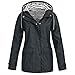 Windjacke Damen Leicht Xxl winddicht Jacke Regenbekleidung Regencape Regenjacke Wasserdicht Leicht Wasserdicht Windbreaker Regenmantel Atmungsaktiv Kapuzenpullover für Outdoor-Windbreaker zum Wandern