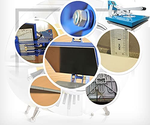 Povokici Heat Press Machine 20" X 16" T-Shirt Sublimation Transfer Printing Auto Open Horizontal Version Heat Transfer Machine 110V Us Stock #TOP6