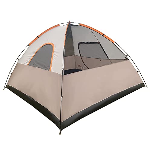 Wfs 5-Person Dome Camping Tent With Rain Fly, Black/Green , 10X10X72 #TOP2