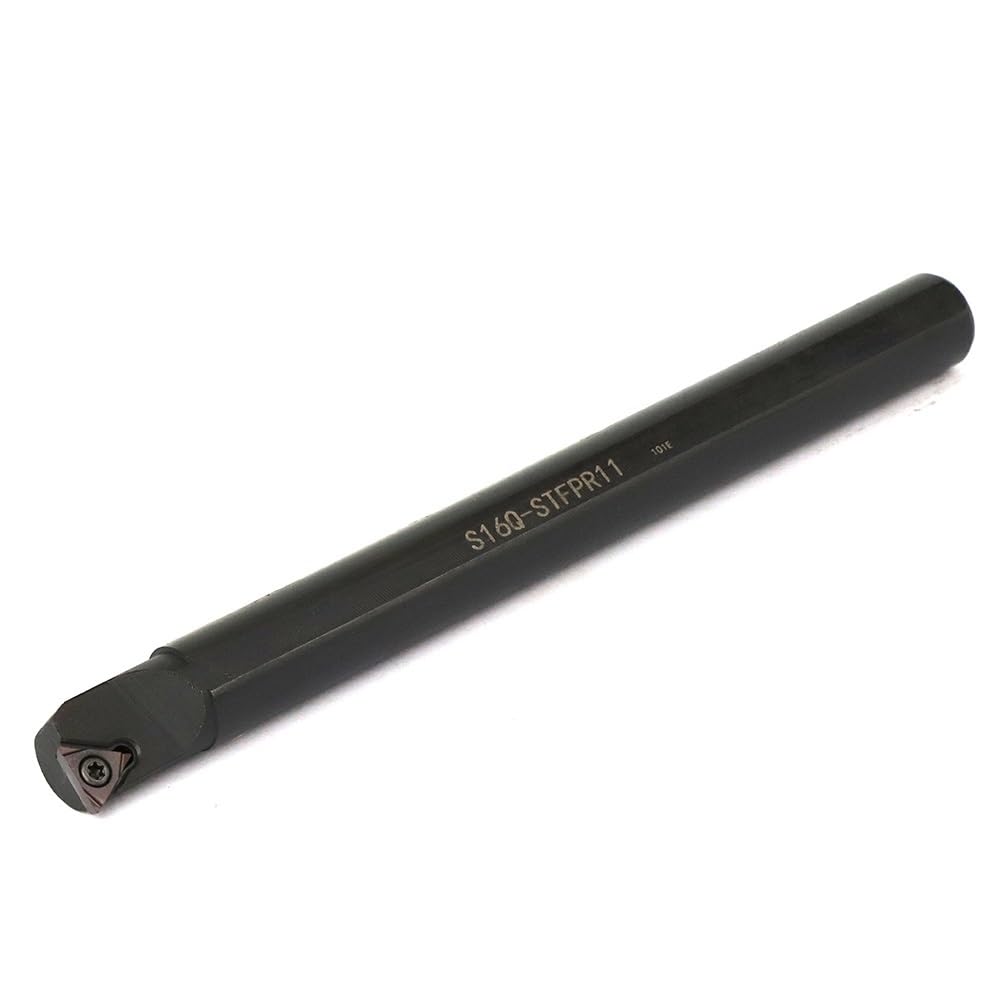 Porte-outils de tournage en métal indexable S16Q-STFPR11 Barre d'alésage S08K S10K S12M S14N S20R STFPR09 Outil de tournage interne pour insert TPMT TPGT (S12M-STFPR09)(S12M-STFPR11)