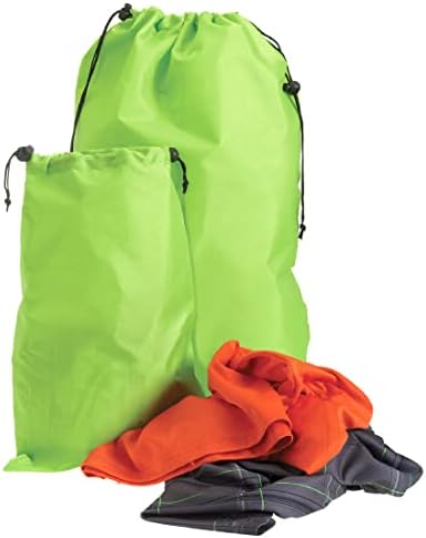 Smooth Trip 2 pack Multipurpose Washable Laundry Bags with Agion Odor Protection for Travel, Gym, Baby and Wet Clothes