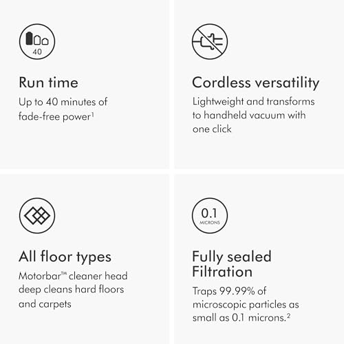 Dyson V8 Cleaner Heads and Design