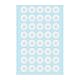 Herlitz 830273 Lochverstärkungsringe selbstklebend mit 13 mm Durchmesser, 240 Stück, weiß