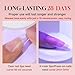 UNA GELLA UV Gel Nail Glue 20ml for Nails Tips, Super Strong Solid Glue Gel U V/LED Lamp Curing Required for Fake Acrylic Nail Tips, Press On Nails Art Extension
