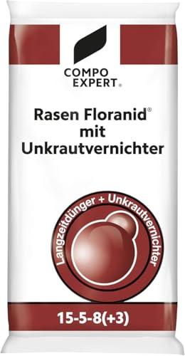 Compo-Expert Rasen Floranid mit Unkrautvernichter 15kg Rasendünger UV Unkraut-Ex Compo-Expert Rasen Floranid mit Unkrautvernichter 15kg Rasendünger UV Unkraut-Ex