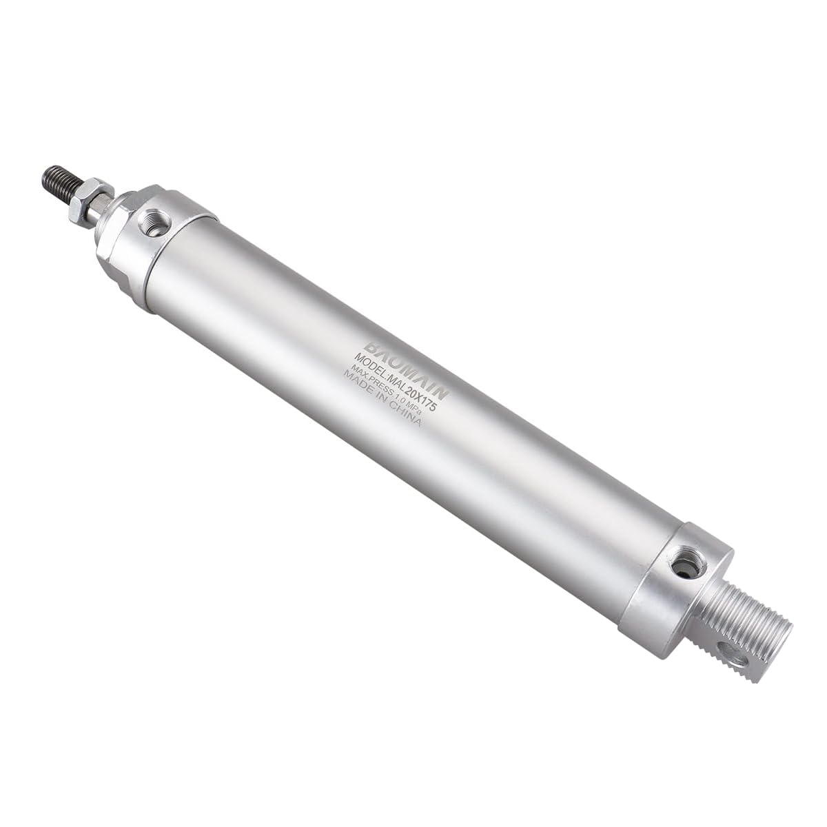 BAOMAIN Mini Pneumatic Air Cylinder 1" Bore 5" Stroke MAL 25x125 — Amazon image 9