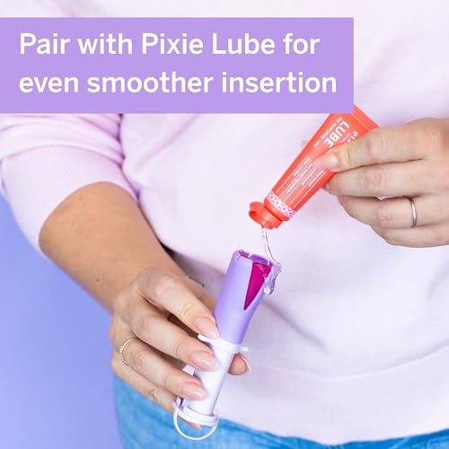 Pixie - Applicatore Per Coppetta Mestruale, Si Inserisce Come Un Tampone, Ogni Donna Può Ora Utilizzare Coppette Mestruali, Perfetto Per Unghie Lunghe, Proprietà Autoigienizzanti In Tpe, Custodia Da - 8
