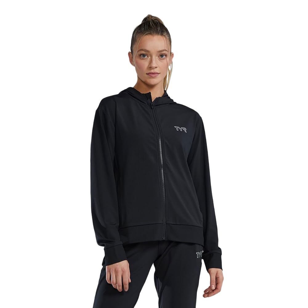 TYR Sudadera con capucha Tech transpirable chaqueta con cremallera de mujer 3